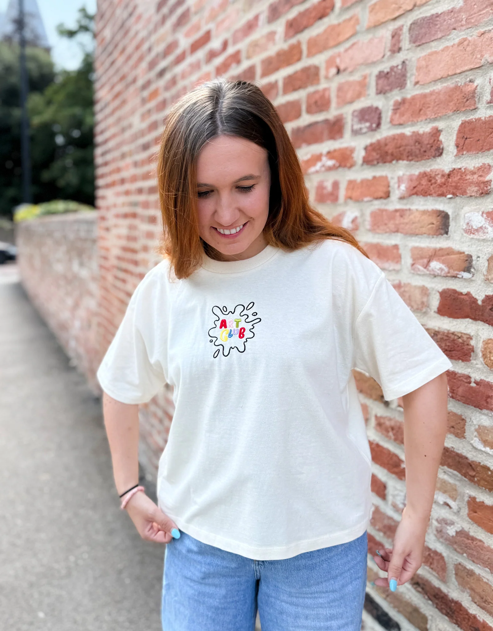 Art Club Boxy Organic Cotton Tee - Image 3