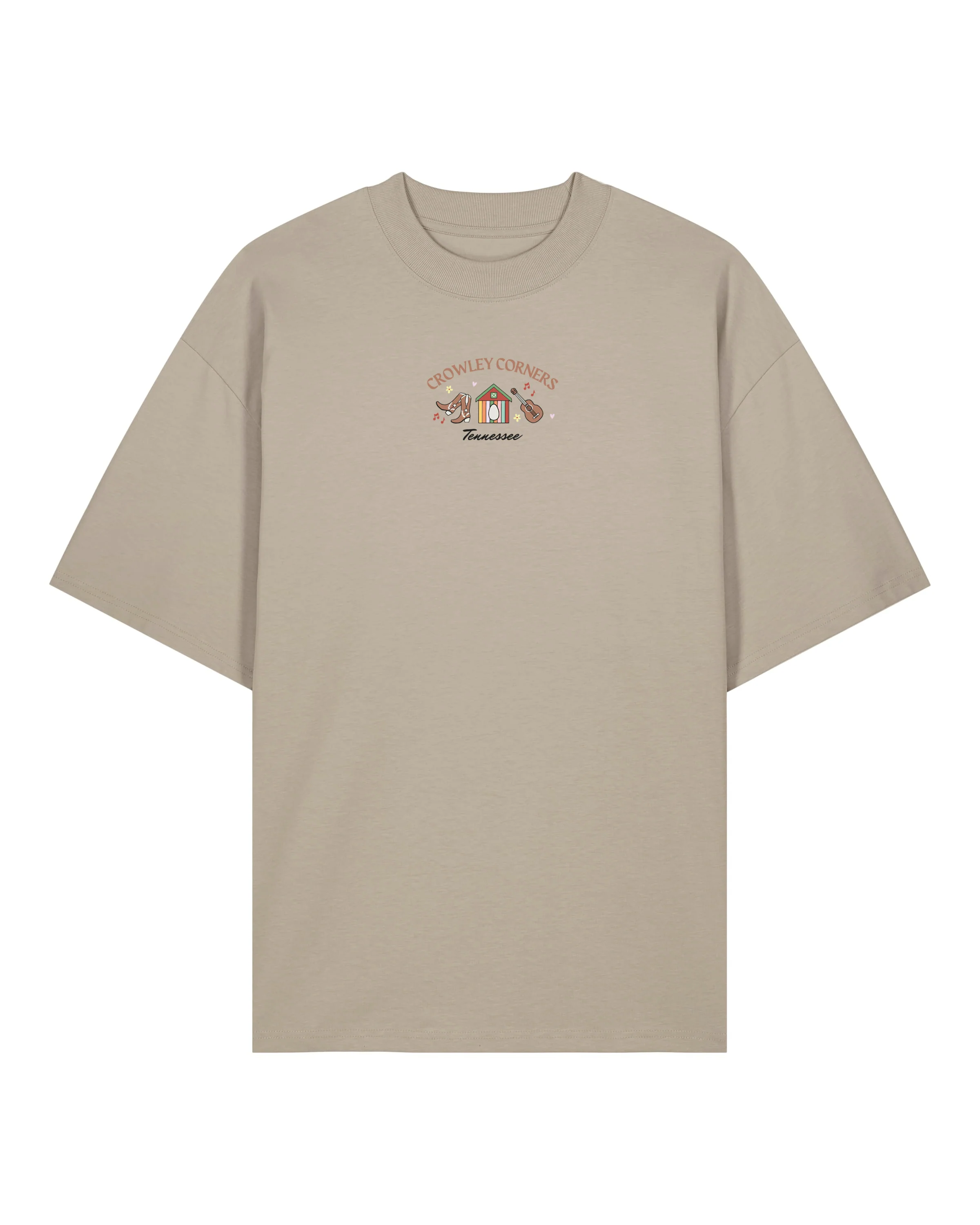 Crowley Corners Oversized Organic Cotton T-Shirt - Image 4