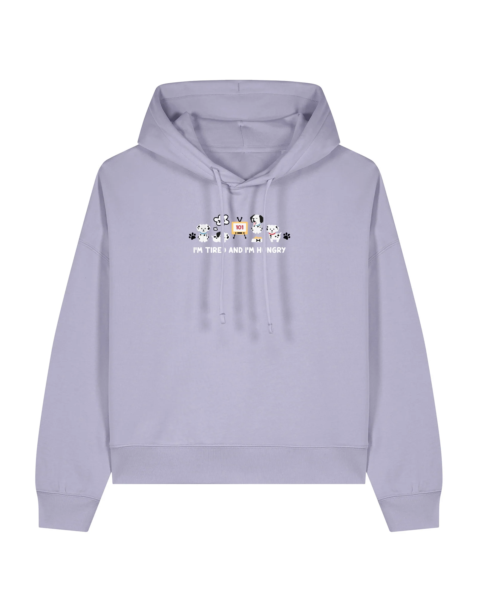 Dogs Embroidered Boxy Organic Cotton Hoodie - Image 6