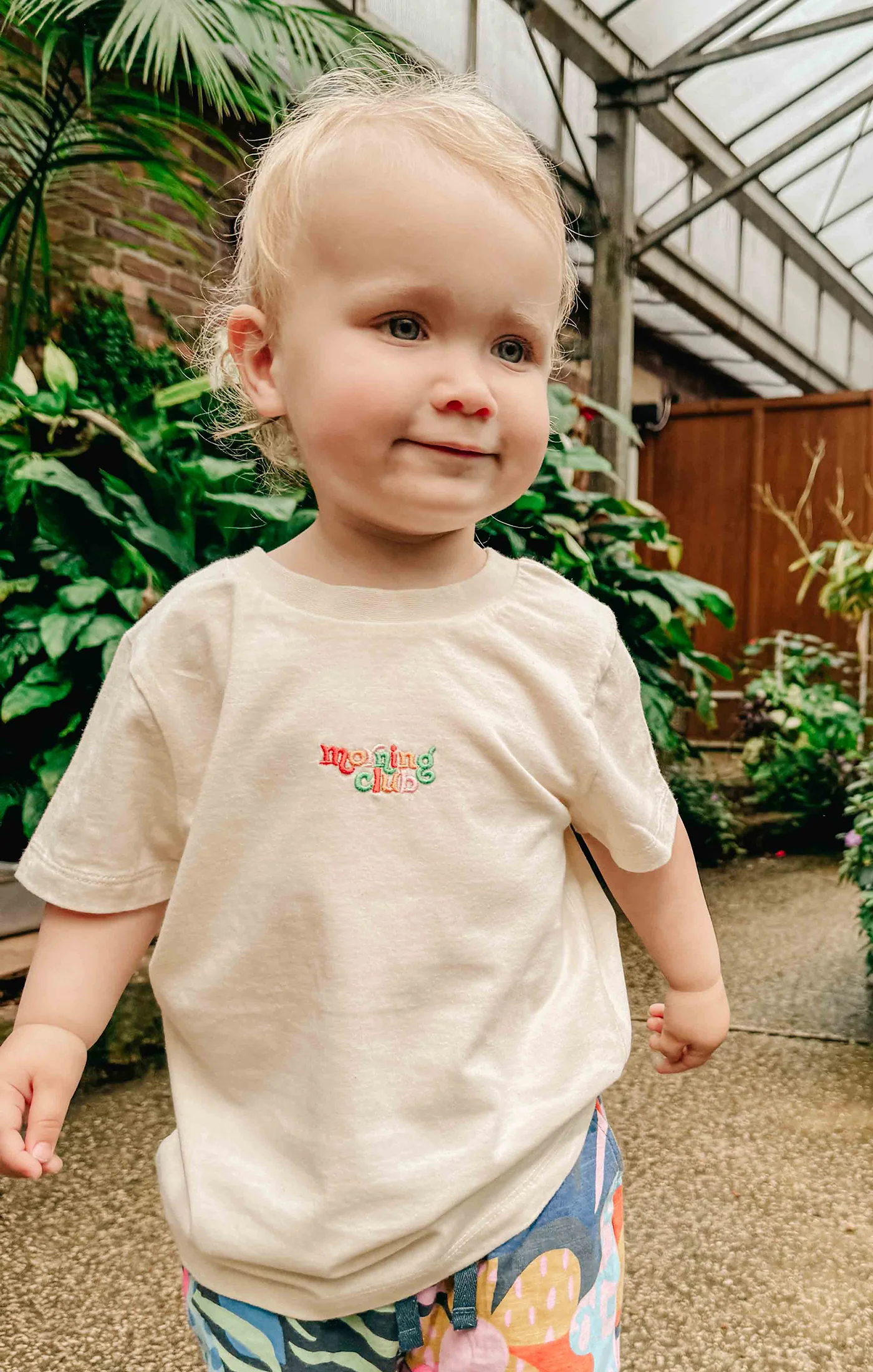 Essential Embroidered Organic Cotton Childrens T-Shirt - Image 6