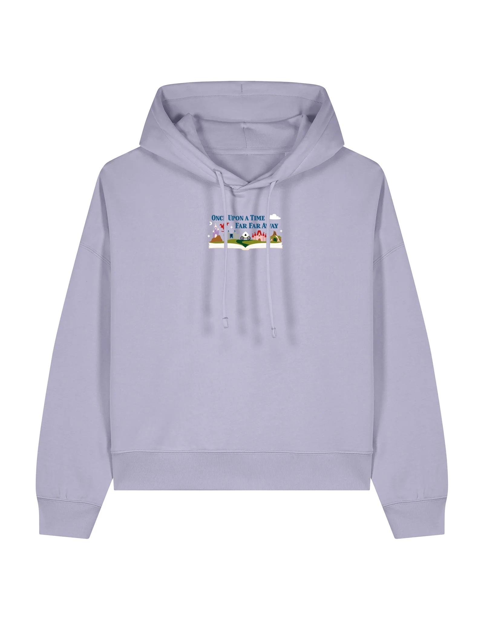 Far Far Away Embroidered Boxy Organic Cotton Hoodie - Image 5