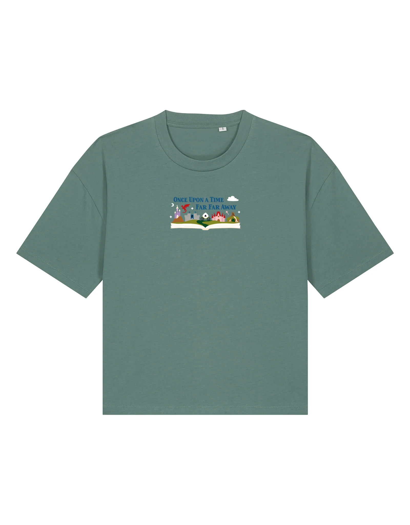 Far Far Away Embroidered Boxy Organic Cotton Tee - Image 7
