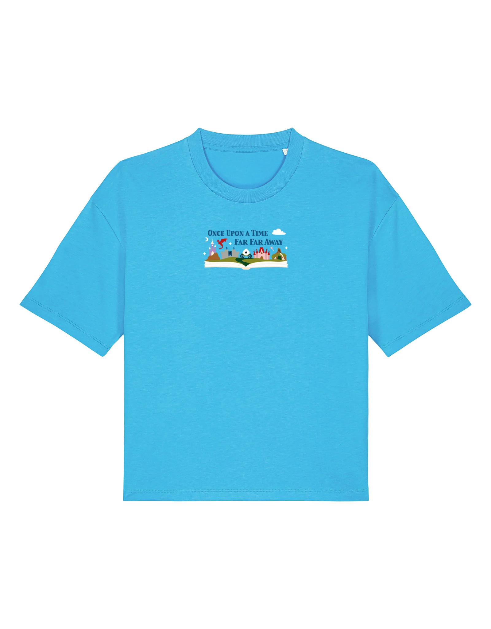 Far Far Away Embroidered Boxy Organic Cotton Tee - Image 9