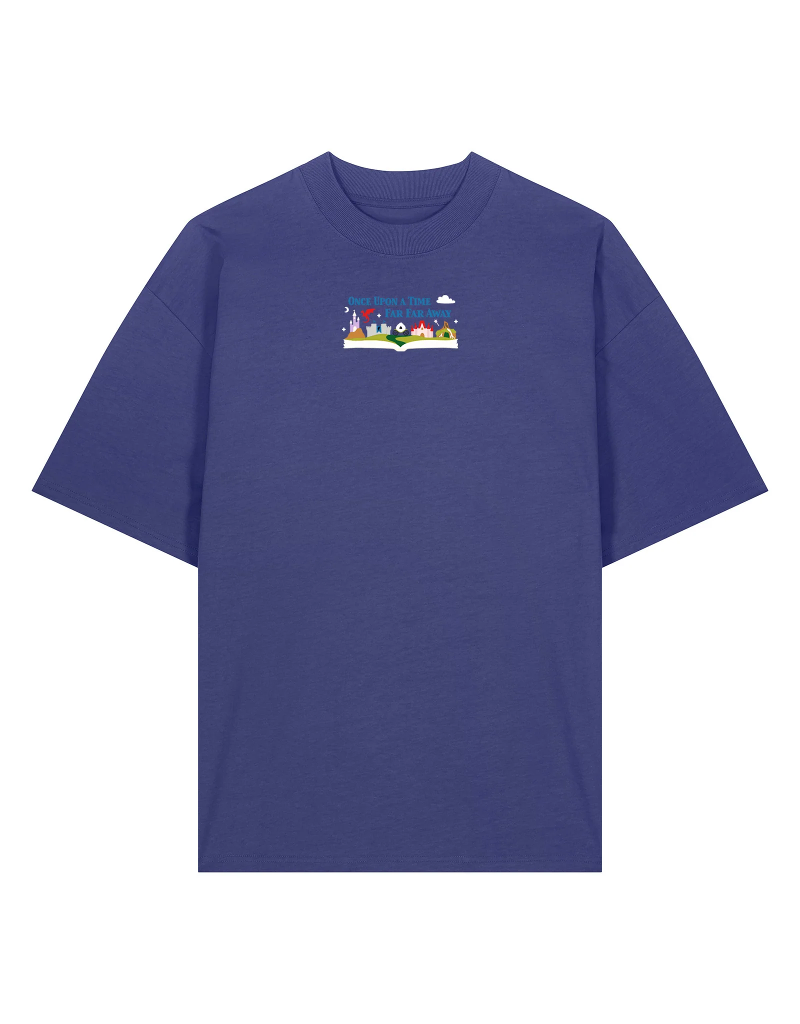 Far Far Away Embroidered Oversized Organic Cotton Tee - Image 4