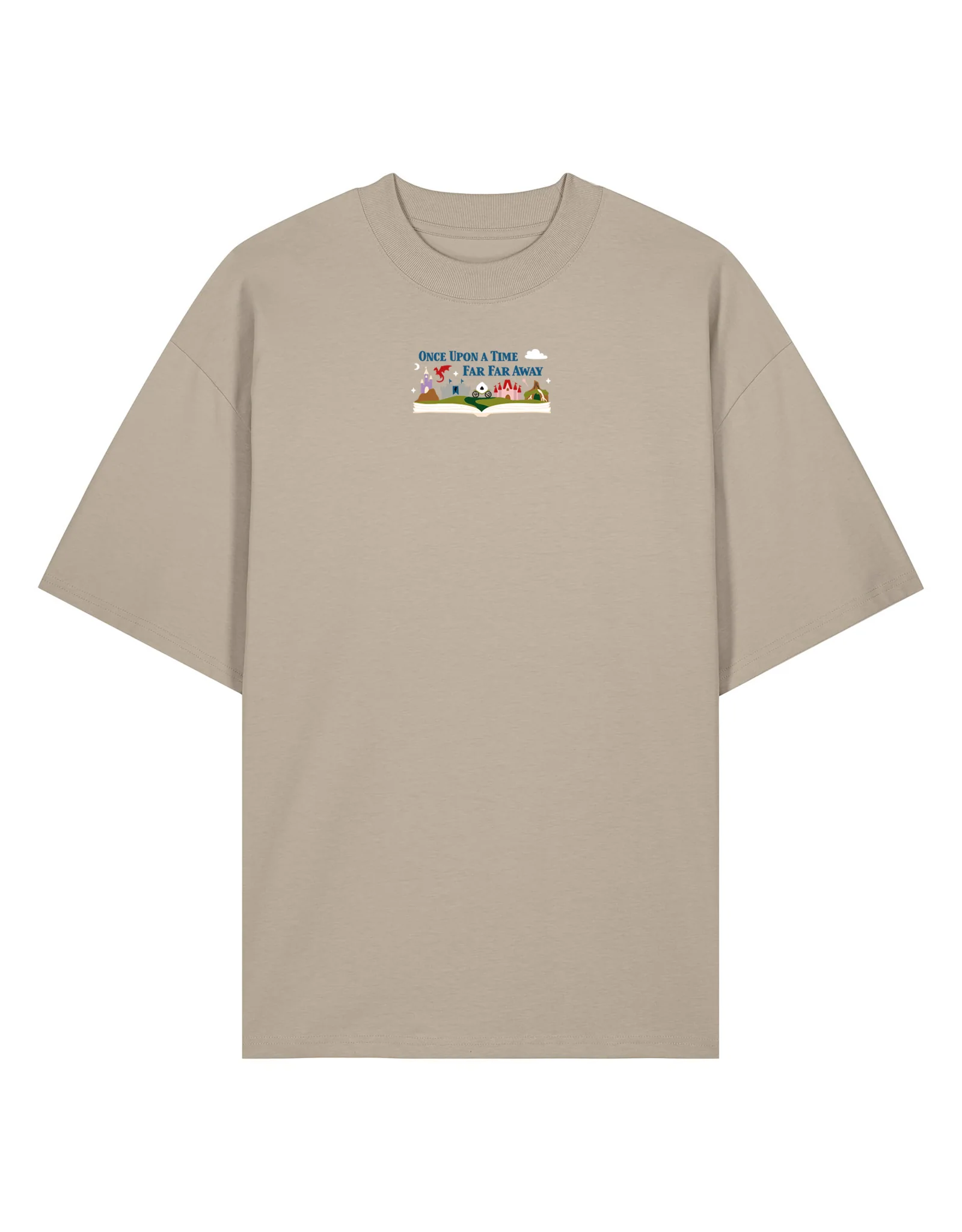 Far Far Away Embroidered Oversized Organic Cotton Tee - Image 5