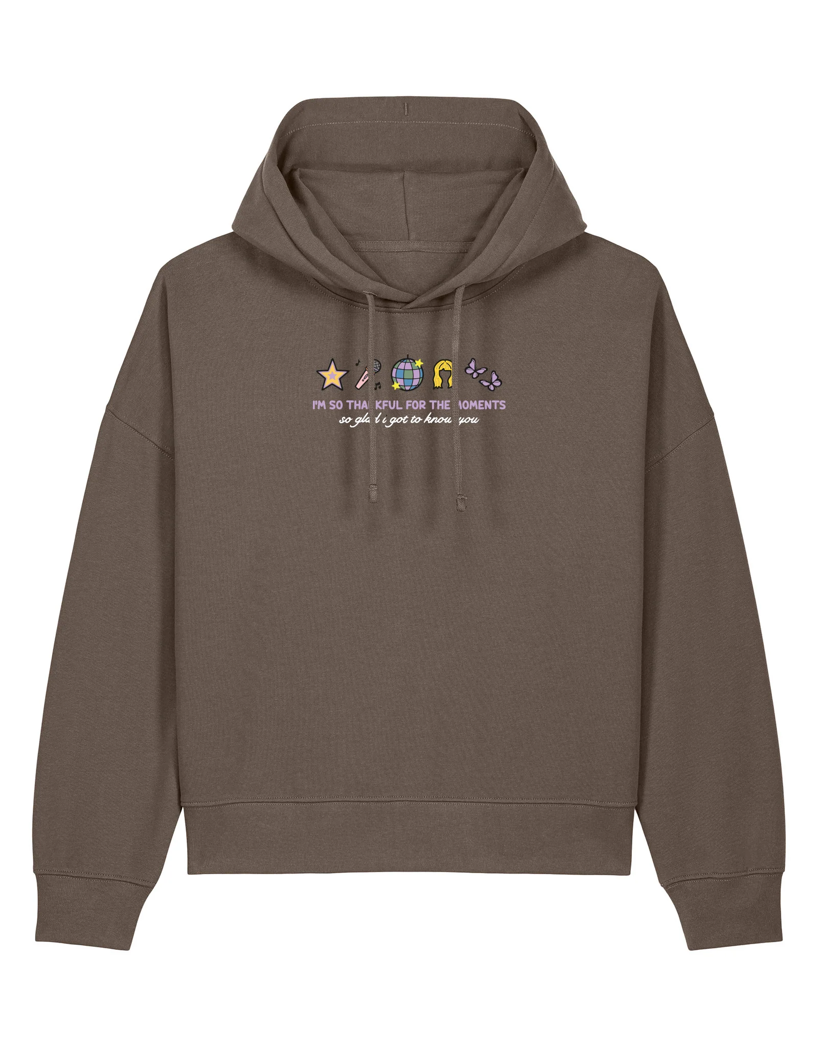 Hannah Icons Embroidered Boxy Organic Cotton Hoodie - Image 6