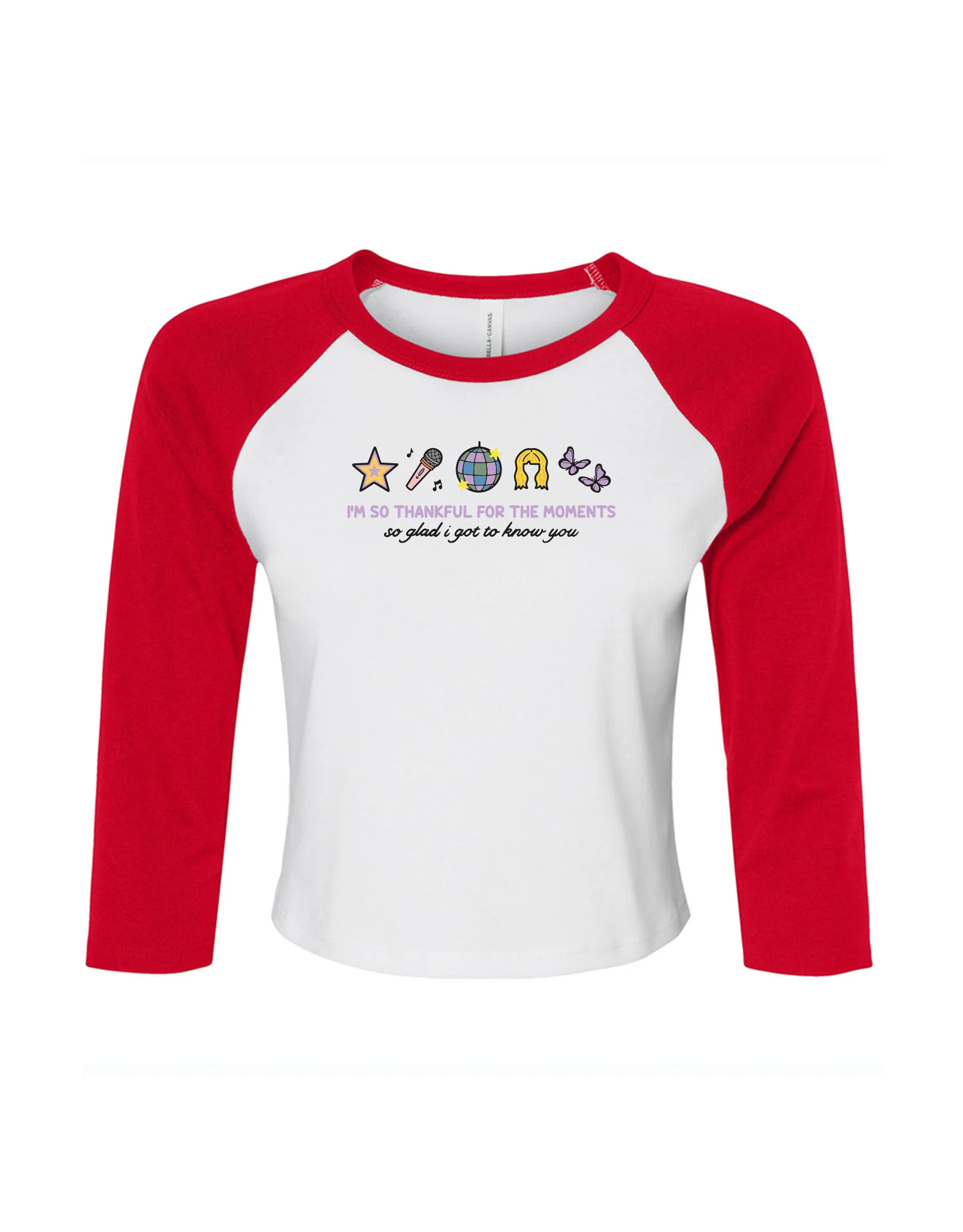 Hannah Icons Embroidered Micro Rib 3/4 Sleeve Tee - Image 7