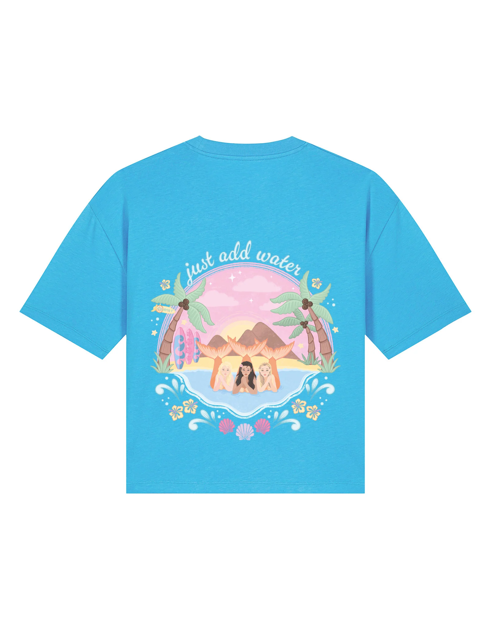Just Add Water Boxy Organic Cotton Tee - Image 9