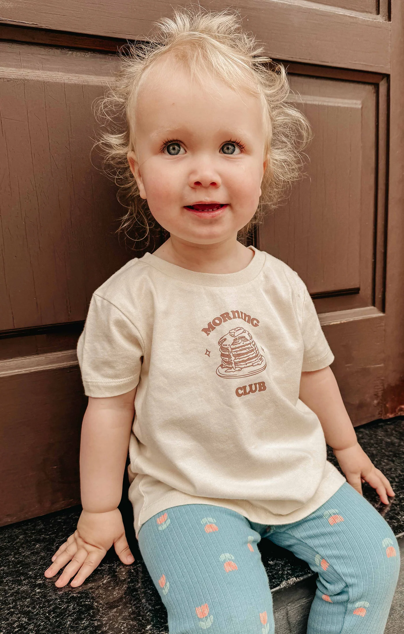 Pancakes Organic Cotton Childrens T-Shirt - Image 6