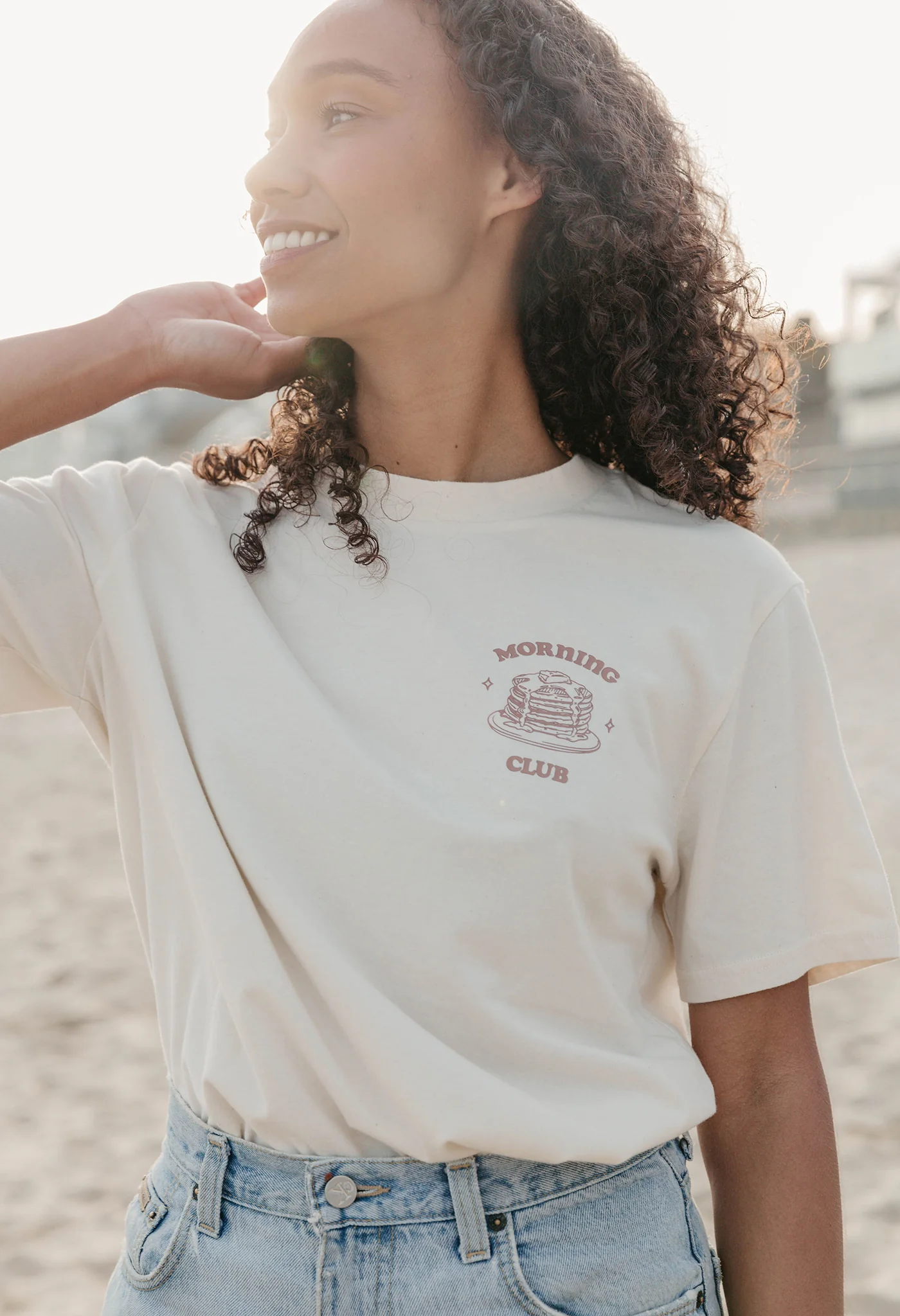 Pancakes Organic Cotton T-Shirt - Image 11