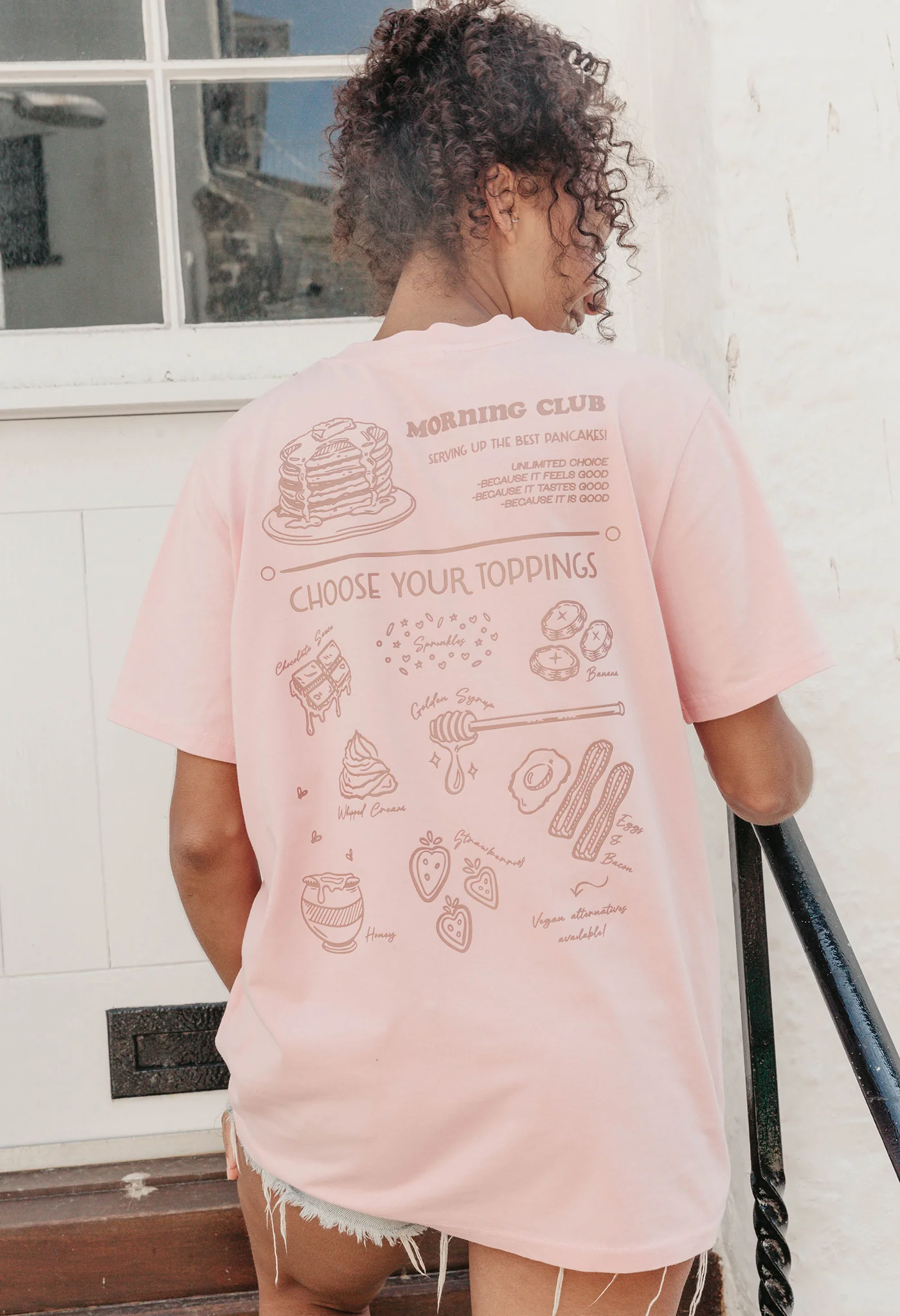 Pancakes Organic Cotton T-Shirt - Image 6