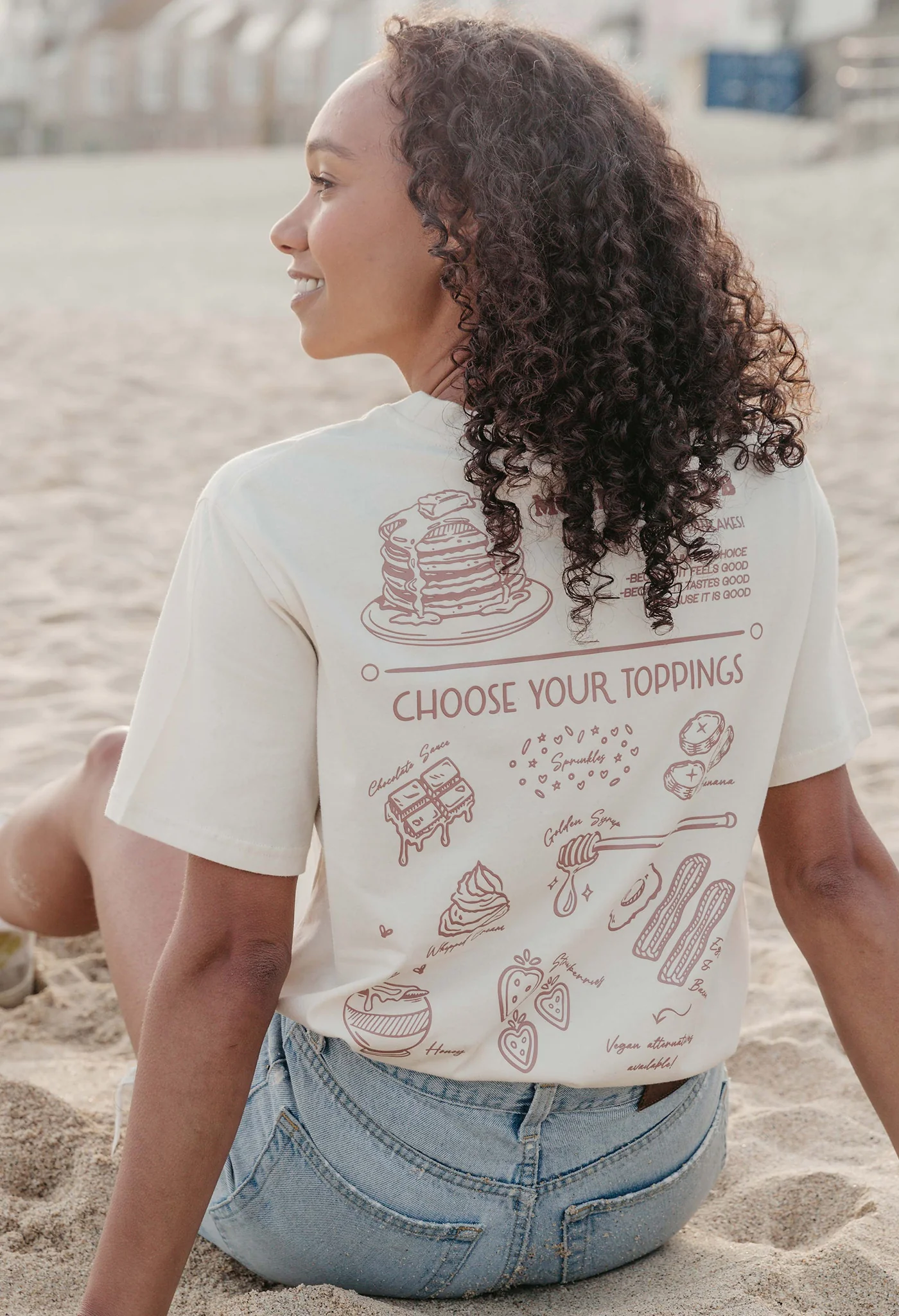 Pancakes Organic Cotton T-Shirt - Image 9