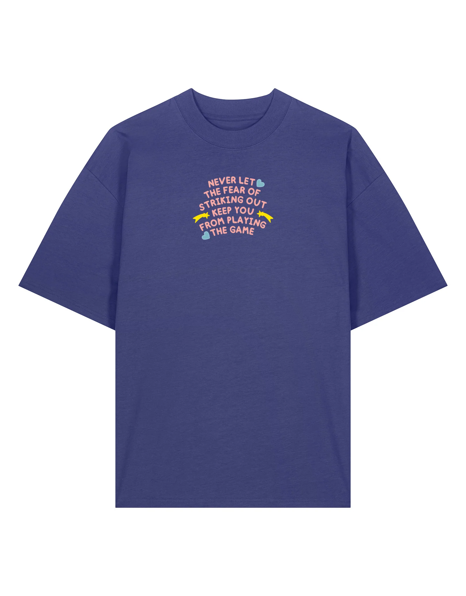 Playing The Game Oversized Organic Cotton T-Shirt - Image 4
