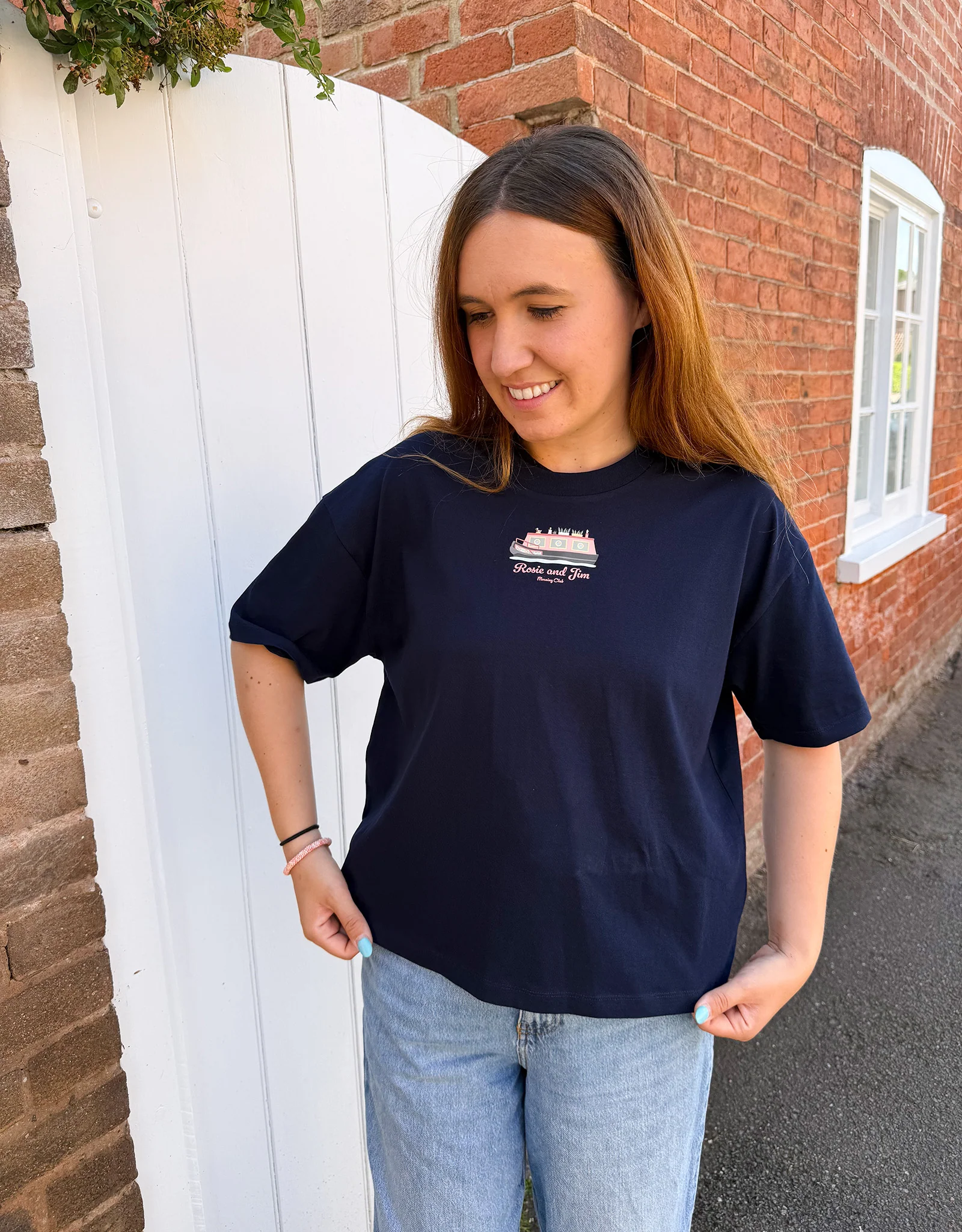 Rosie & Jim Boxy Organic Cotton Tee - Image 3