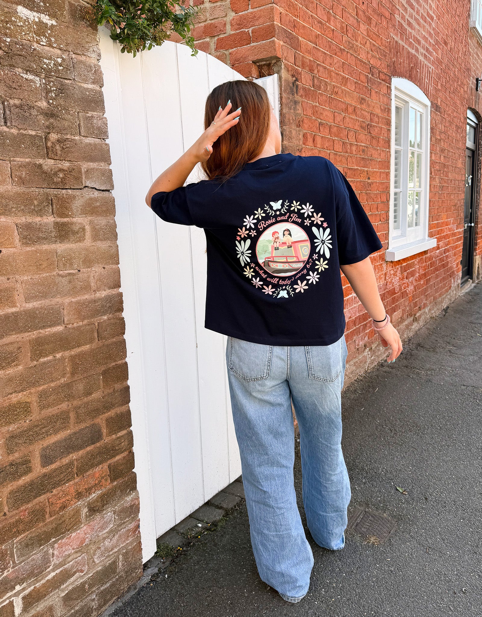 Rosie & Jim Boxy Organic Cotton Tee - Image 6