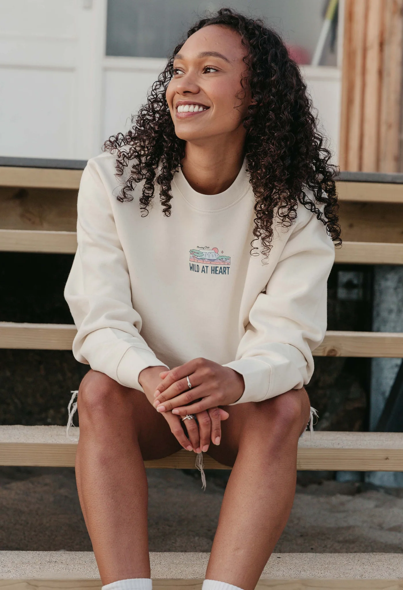 Wild At Heart Organic Cotton Sweatshirt - Image 6